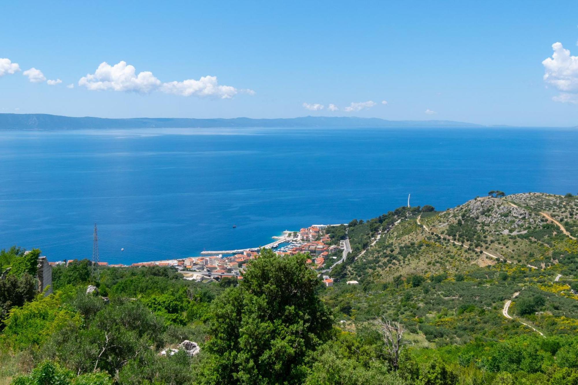 Villa With Sea View Podgora Eksteriør billede