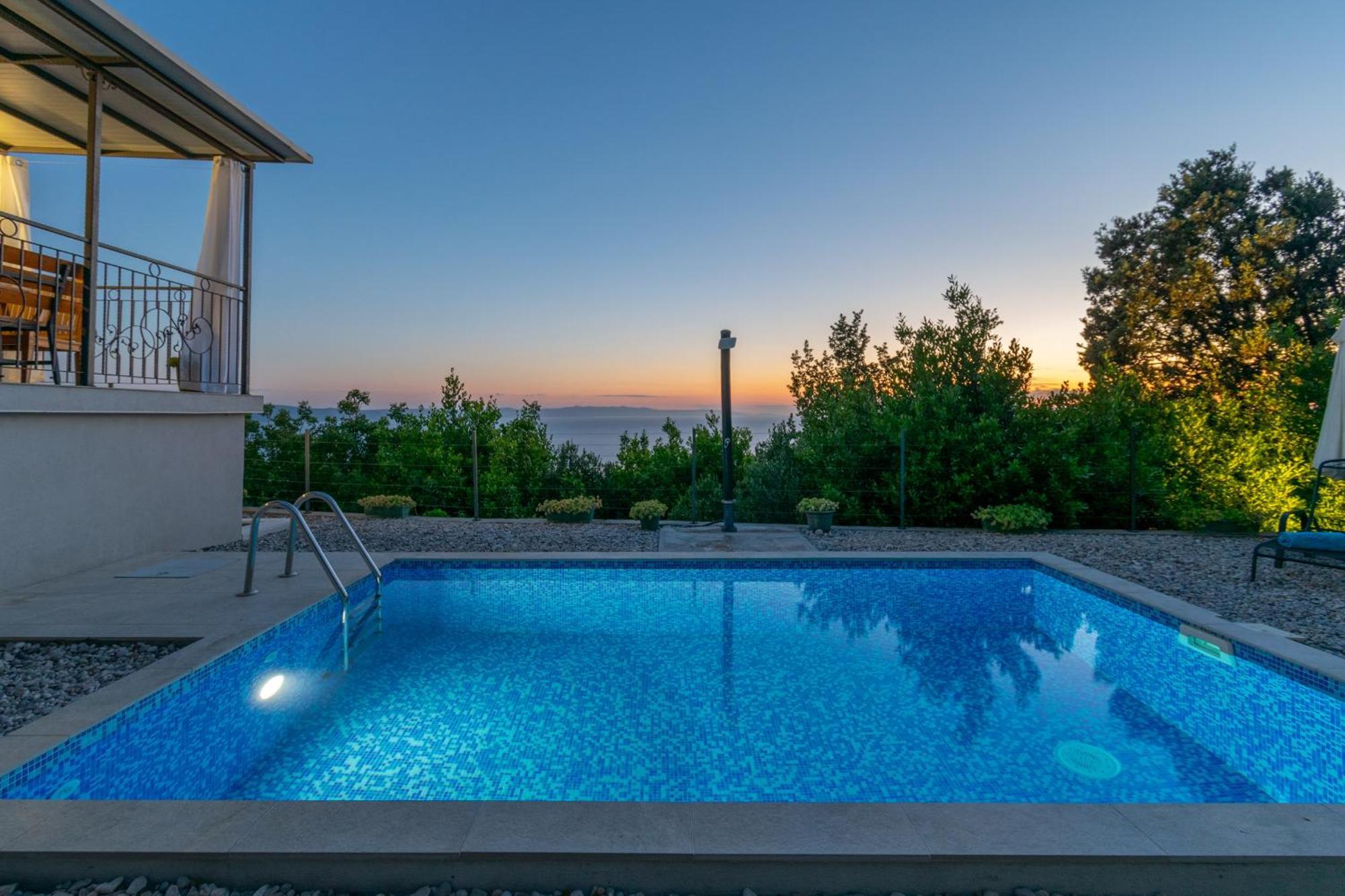 Villa With Sea View Podgora Eksteriør billede