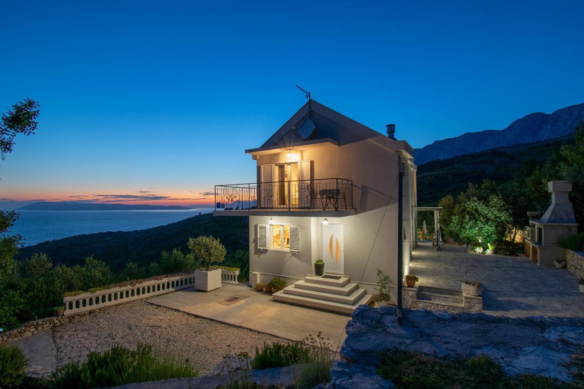 Villa With Sea View Podgora Eksteriør billede