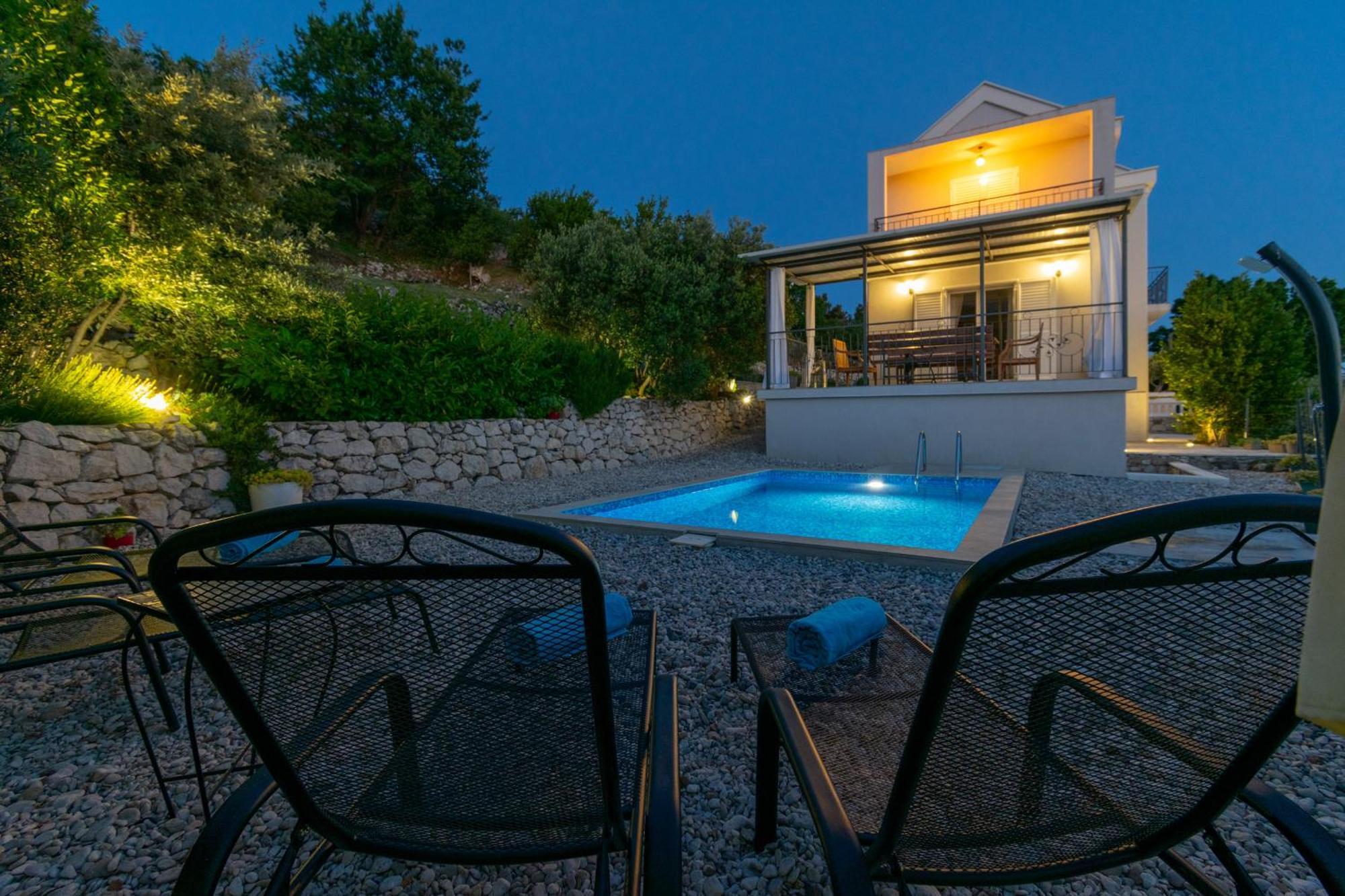 Villa With Sea View Podgora Eksteriør billede
